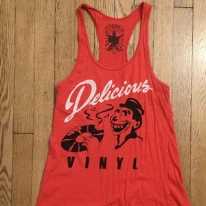 Retro Urban Outfitters Delicious Vinyl Tank Top